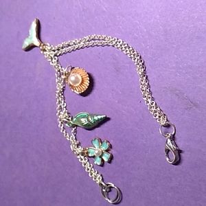 Sea and ocean charm bracelet 3.5 inch